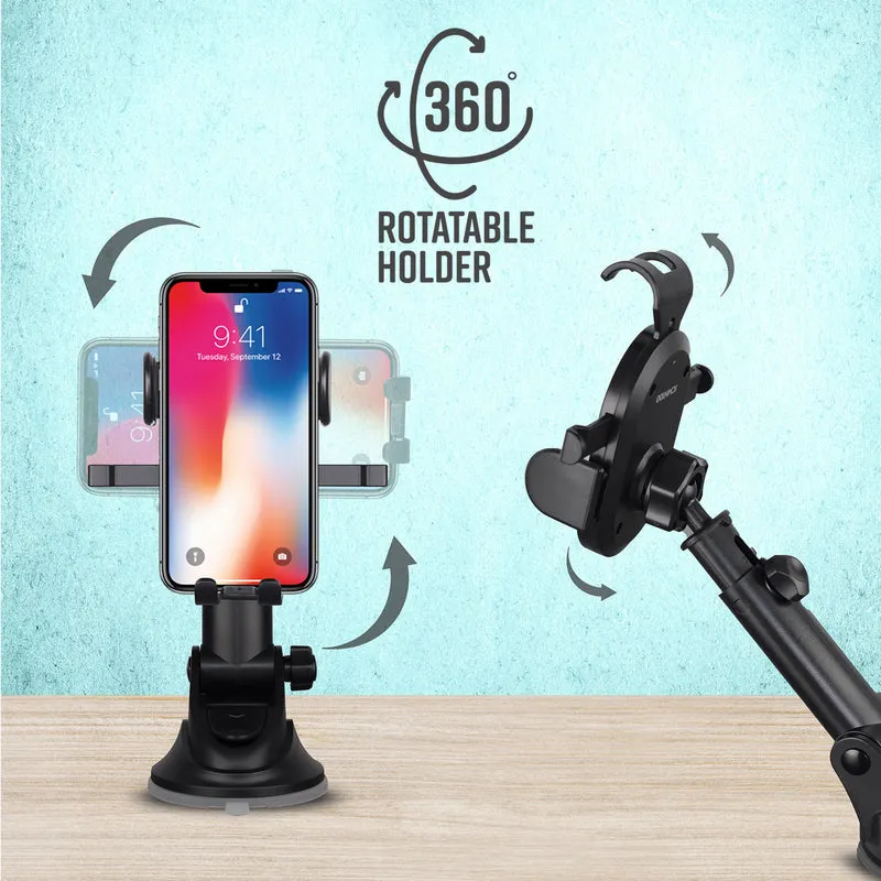 ZEBRONICS MOBILE PHONE HOLDER FOR CAR (CMH100) view 4